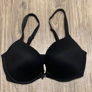 Black Victoria’s Secret Push Up Bra